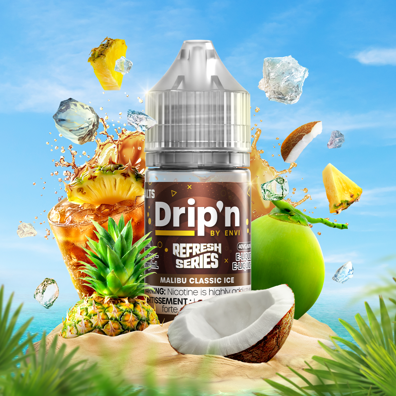 Dripn by Envi Refresh Series Salt Nic E-Liquid 30ml