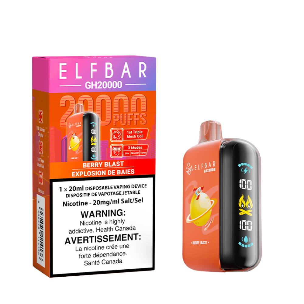 Elfbar GH20K Disposable Vape - 20000 Puffs - 20ml