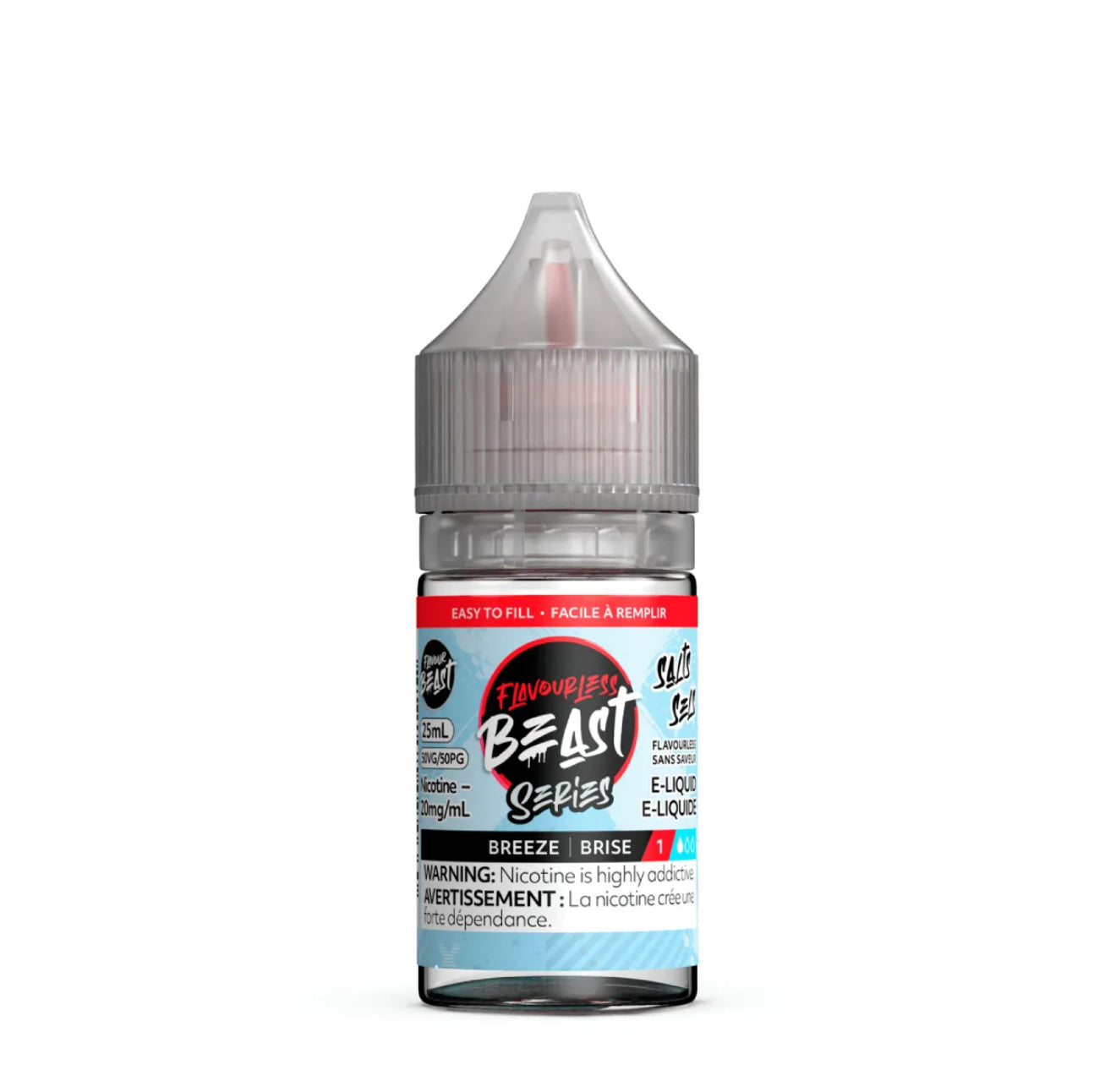 Flavour Beast flavourless Series Salt Nic E-Liquid 30ml