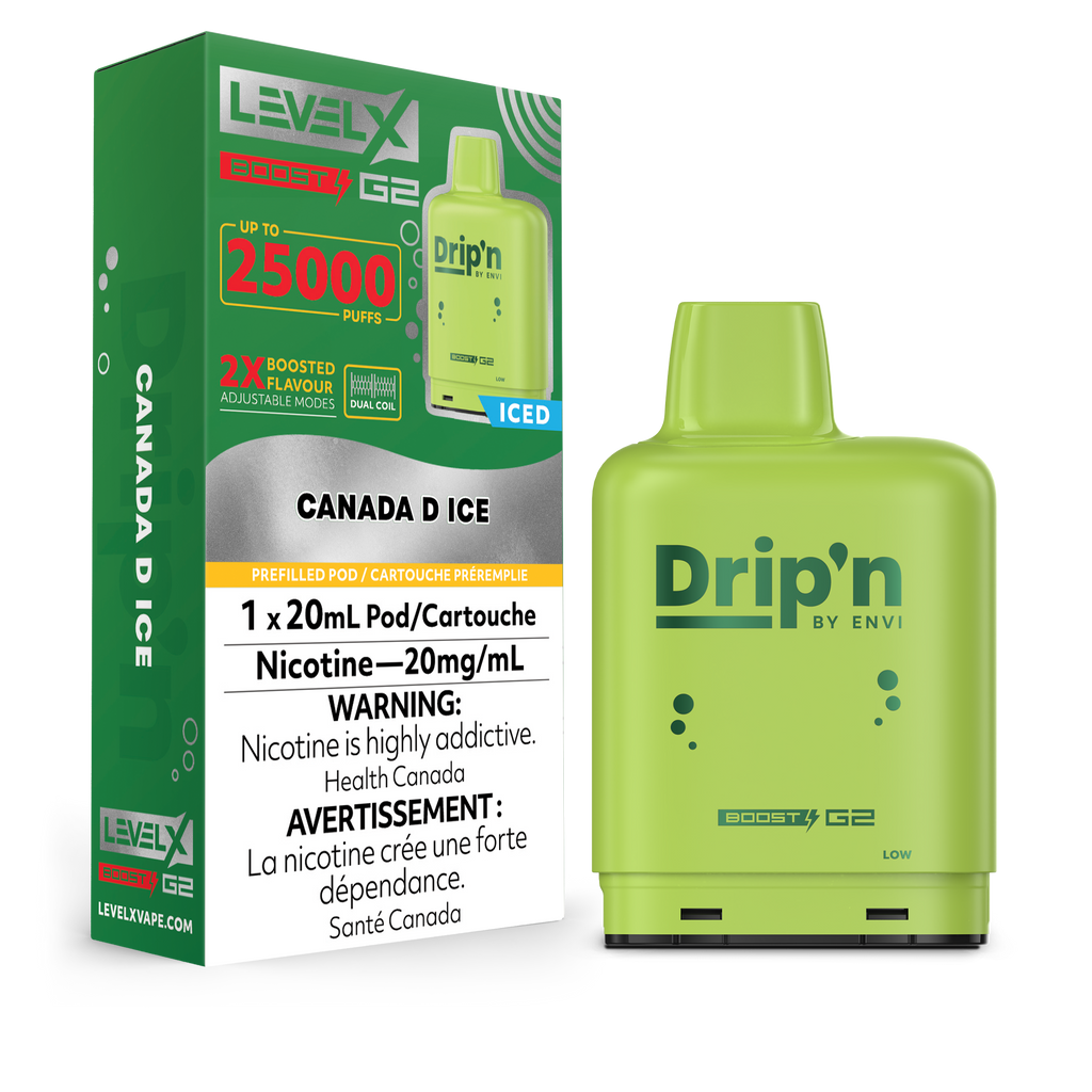 Level X Envi Dripn G2 25k Disposable Pods - 25000 Puffs - 20ml
