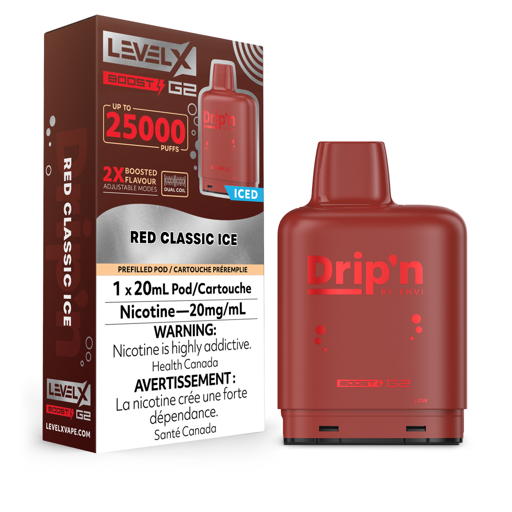 Level X Envi Dripn G2 25k Disposable Pods - 25000 Puffs - 20ml