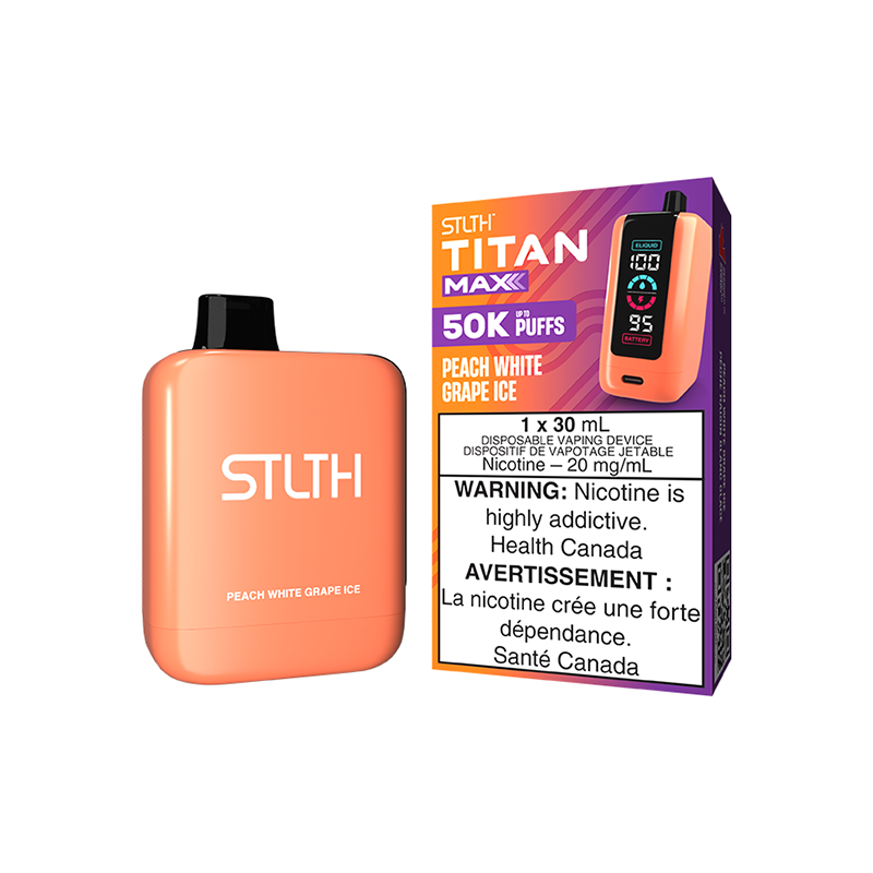 STLTH Titan Max 50k Disposable Vape - 50000 Puffs - 30ml