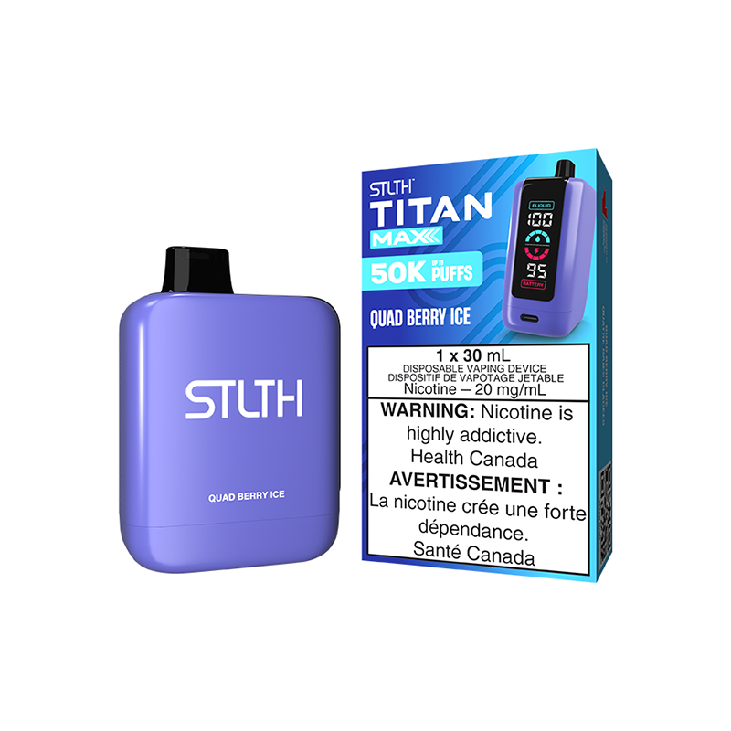 STLTH Titan Max 50k Disposable Vape - 50000 Puffs - 30ml