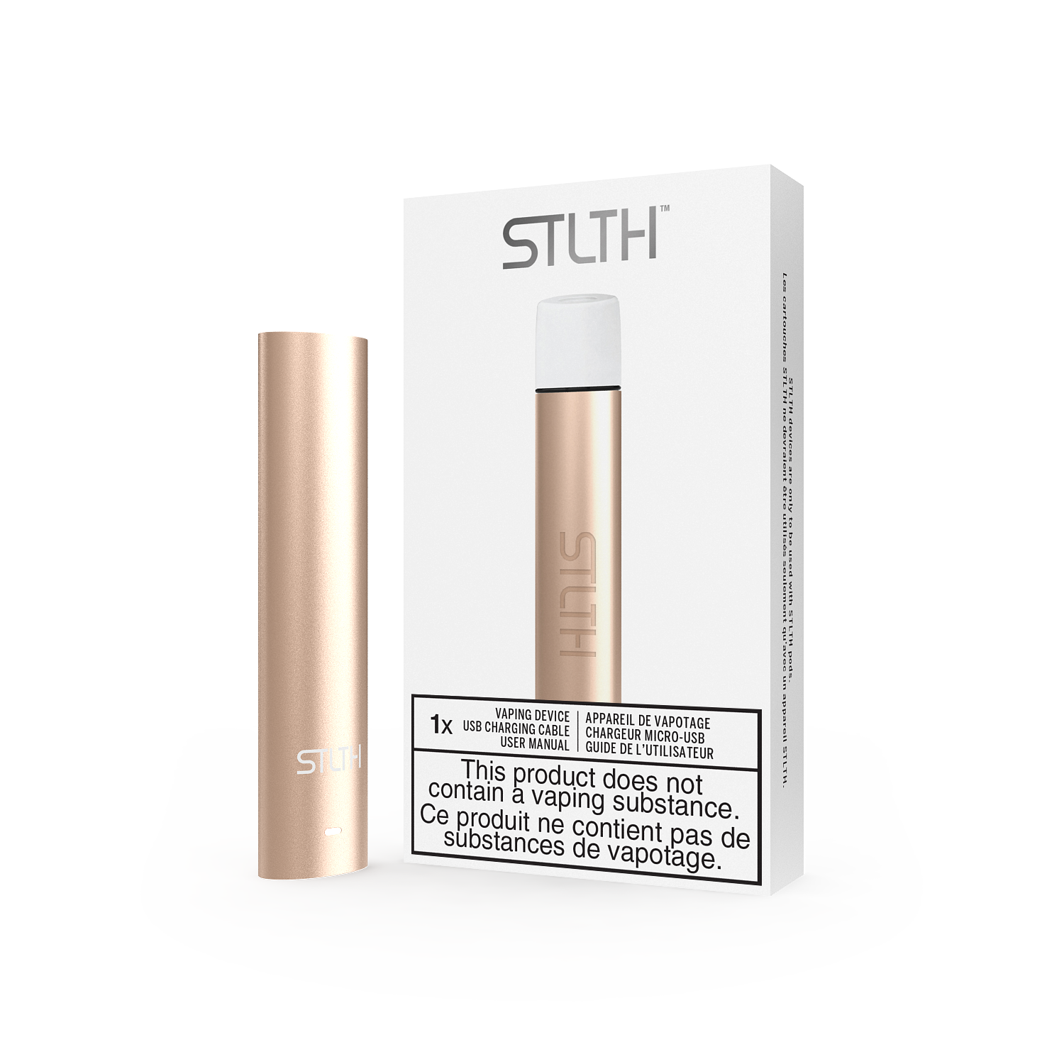 Rose Gold Metal STLTH Type C Device